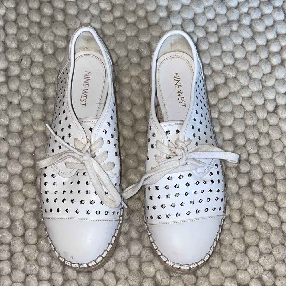 Nine West White Women's Shoes